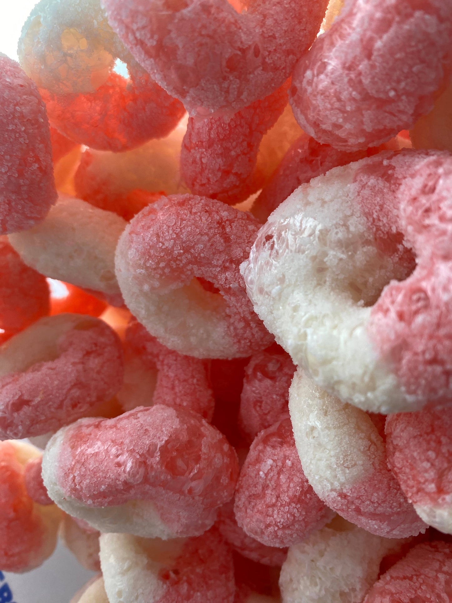 Freeze Dried fruit rings Rings: Peach