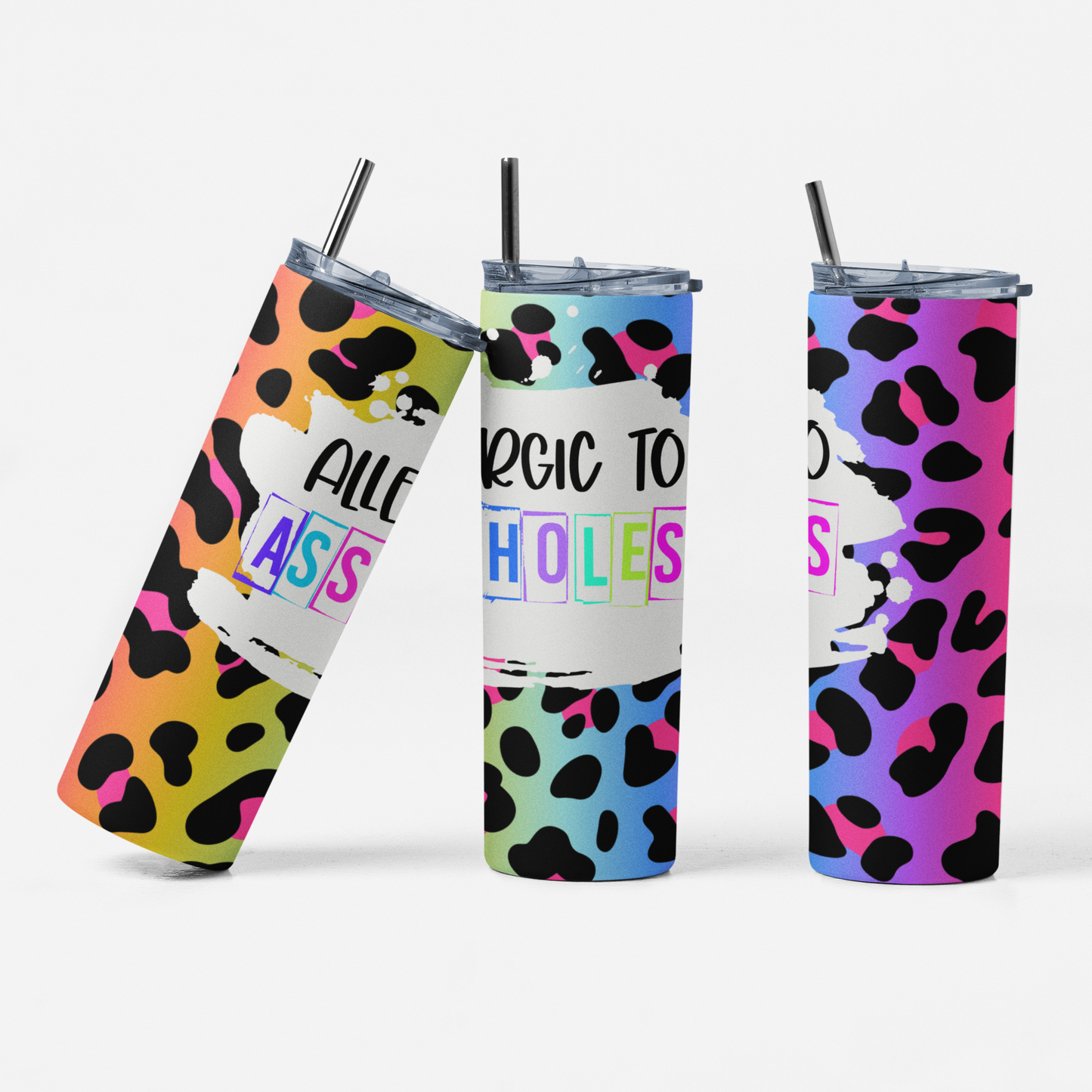 Allergic to Assholes Tumbler 20 oz
