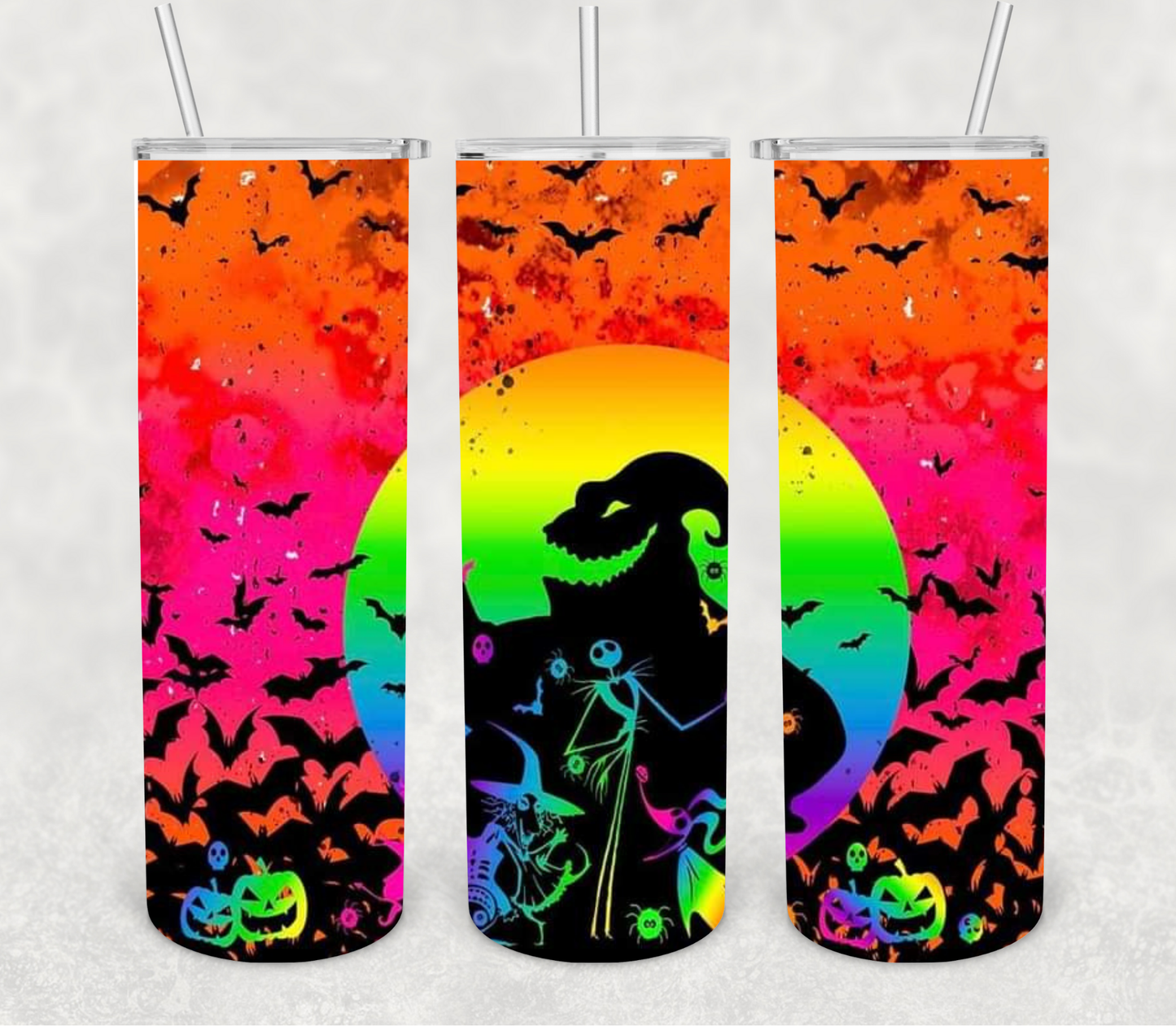 Bright Colored NBC Silhouette Tumbler