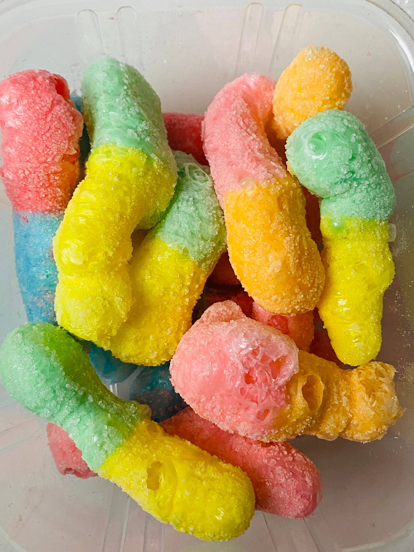 Freeze Dried Sour Gummy Worms