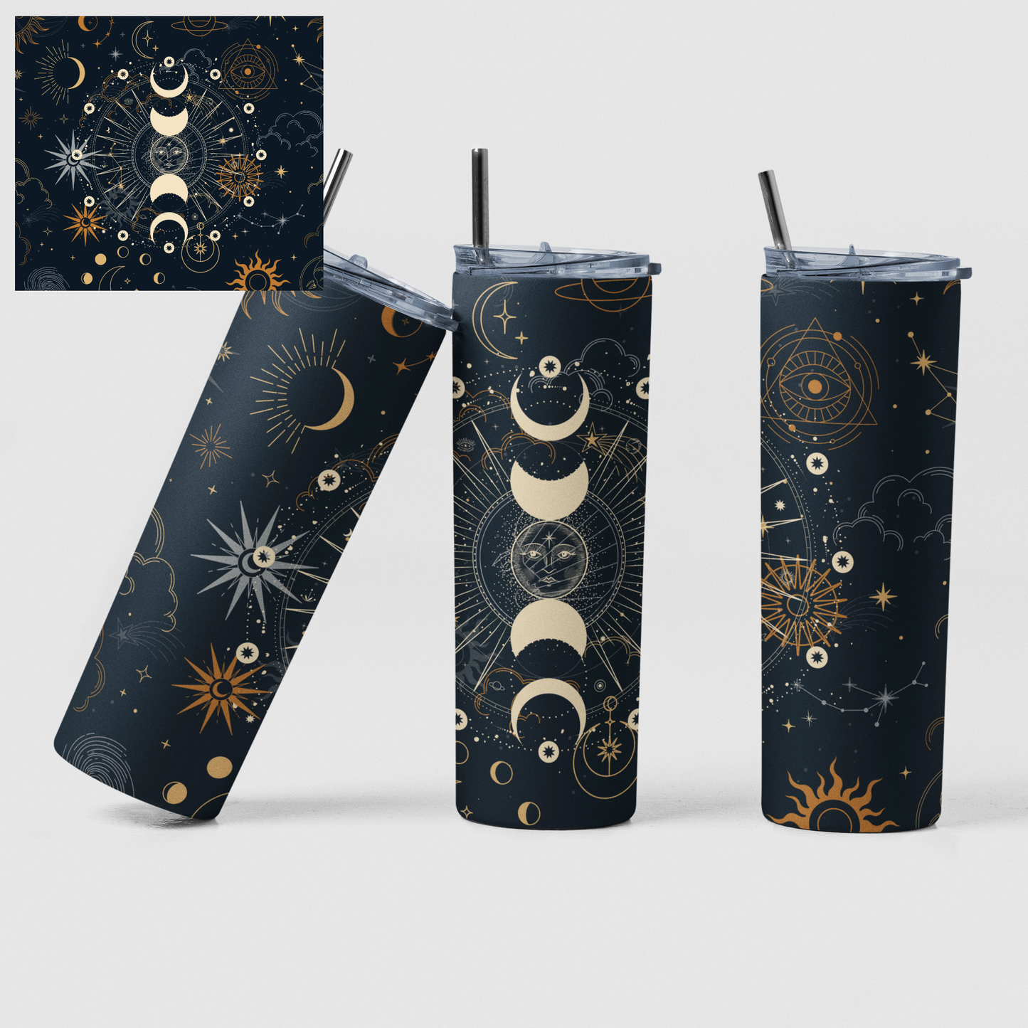 Moons & Stars Tumbler